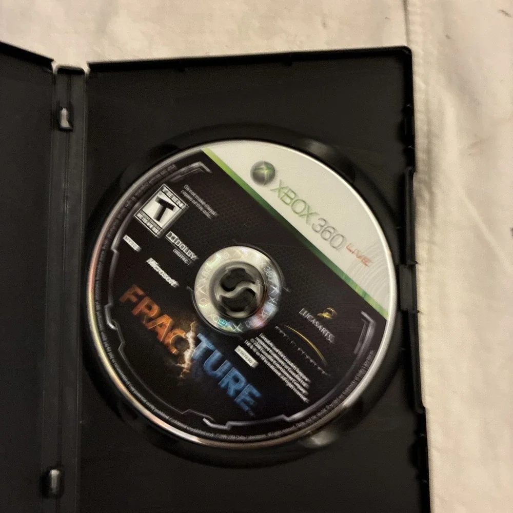 Lot If Three Xbox 360 Games Two Kinect And One Live  Adventures, Dance, Fracture